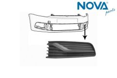 Volkswagen Polo - Tampon Izgarası Sol 15-18 - 6C0853665