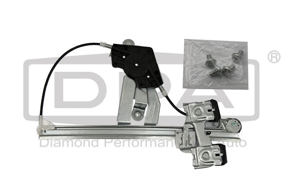 Skoda Octavia - Cam Açma Mekanizması Arka Sol Elektrikli (Motorsuz) 97-00 - 1U0839461B