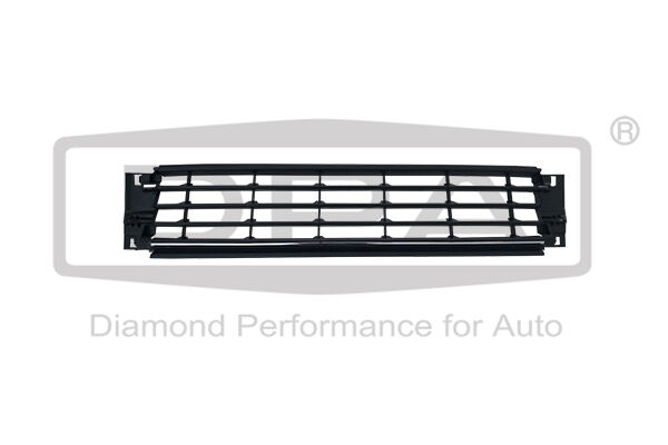 Volkswagen Polo - Tampon Orta Izgara (Krom) 15-18 - 6C0853671N
