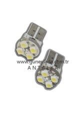 AMPÜL Park 4 LED Beyaz [Dipsiz,2 Adet]