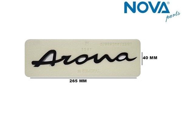 Seat Arona - Yazı Arona (Siyah) - 6F98536873Q7