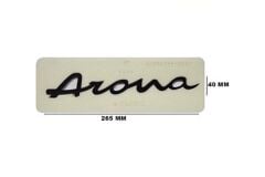 Seat Arona - Yazı Arona (Siyah) - 6F98536873Q7
