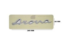 Seat Arona - Yazı Arona (Gümüş) - 6F9853687E3Q7