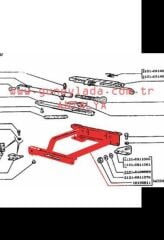 KOLTUK ÖN-KIZAĞI ALTI SOL 49 Lada Niva