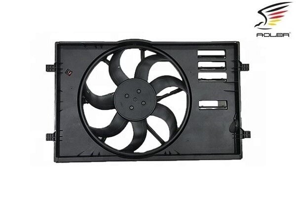 Volkswagen Golf - Fan Motoru ve Çerçevesi Set (Brose Tip) 1.6 CLHA - [Audi A3; Skoda Octavia; Seat Leon] - 5Q0121203CD