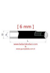 YAKIT,BENZİN HORTUMU - 6 mm. [İçten Örgülü,Metre]