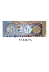 CONTA-SİLİNDİR KAPAK 8V STD. SAC LPG 48 51 52 Lada Samara Vega Kalina