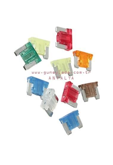 SİGORTA Cam MİNİ AYAKSIZ [ 10A Kırmızı ]