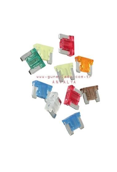 SİGORTA Cam MİNİ AYAKSIZ [ 15A Mavi ]