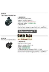 ENJ. SENSÖR HAVA AKIŞ BOSCH 0280218004 -Y.No.0280218382- 48 49 51 Lada Samara Niva Vega