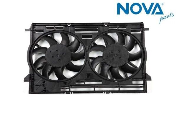 Audi A4 - Fan Motoru & Dual Çerçeve (Çiftli) - [Audi A5, A6, A7; Volkswagen Touareg] - 8W0121207A