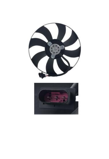 FAN MOTORU 385mm [Skoda Fabia, Roomster, Volkswagen]   13