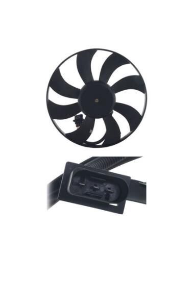 FAN MOTORU 385mm [Skoda Fabia, Roomster, Volkswagen AMF,BNM,BNV] 6Q0959455AE 13