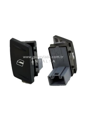 CAM AÇMA ANAHTARI Tekli Arka R-Sağ  [Skoda Octavia 04-13,Yeti]