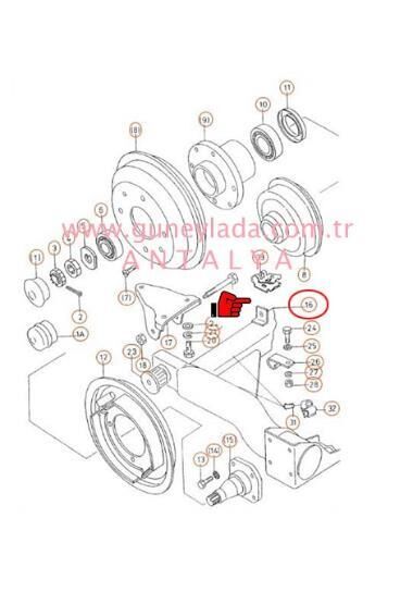 ARKA TRAVERS YM  [Skoda Favorit LX,Forman LX,Felicia,Pickup]