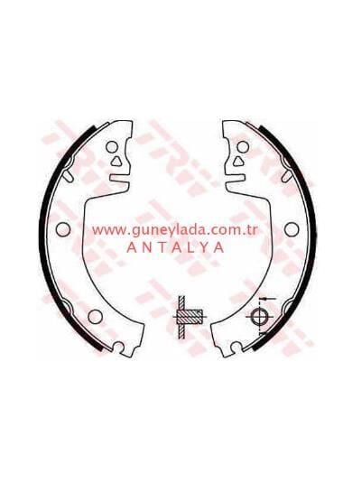 FREN BALATASI TAKIM ARKA [Pabuç]  EM  [Skoda Favorit L,Forman L,Pickup]