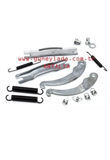 FREN-ARKA BALATA KİLİTLEME SACI TKM. TAM SET 48 51 52 Lada Samara Vega Kalina