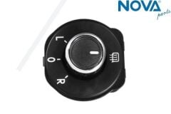 Volkswagen Polo - Ayna Kumanda Anahtarı (Krom) - 10-15 - 6R1959565B