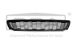 Volkswagen Polo - Tampon Izgarası Orta (Krom) 10-15 - 6R0853671