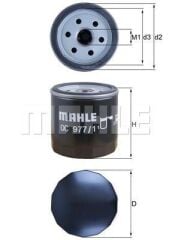 YAĞ FİLTRESİ 1.0 [Skoda,Volkswagen,Audi,Seat CHYA] 04E115561H-Mahle OC977/1 13