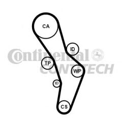 Audi A3 - Triger Kayış 2.0 FSI AXW-AWA - [Audi A4] - 06D109119