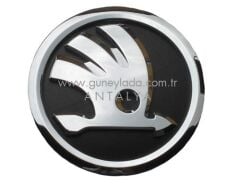 AMBLEM ÖN veya ARKA EM KROM (8cm) [Skoda Octavia,Fabia,Roomster,Felicia YeniYüz]