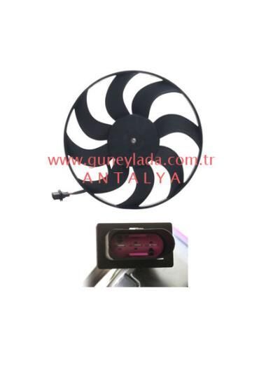 FAN MOTORU 390mm. [Skoda Fabia,Roomster] 13 6Q0959455AD