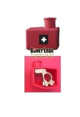 KUTUP BAŞI PLASTİĞİ , LASTİĞİ Kırmızı [ + artı ]