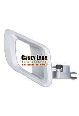 KAPI İÇ AÇMA KOLU - GRİ Ön veya Arka R-Sağ [Skoda Fabia,Roomster 08-15]