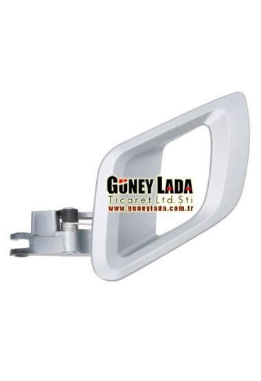 KAPI İÇ AÇMA KOLU - GRİ Ön veya Arka L-Sol [Skoda Fabia,Roomster 08-15]