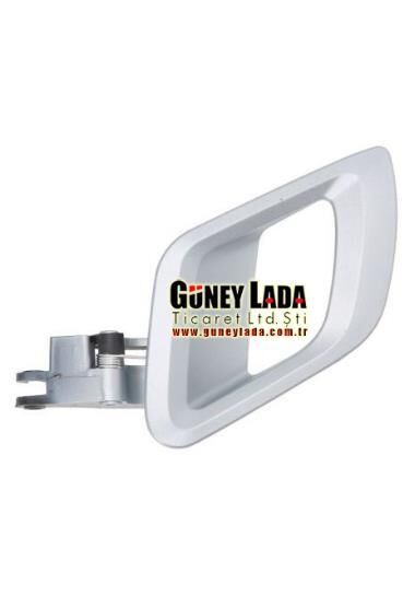 KAPI İÇ AÇMA KOLU - GRİ Ön veya Arka L-Sol [Skoda Fabia,Roomster 08-15]