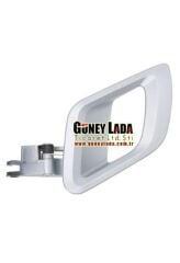 KAPI İÇ AÇMA KOLU - GRİ Ön veya Arka L-Sol [Skoda Fabia,Roomster 08-15]