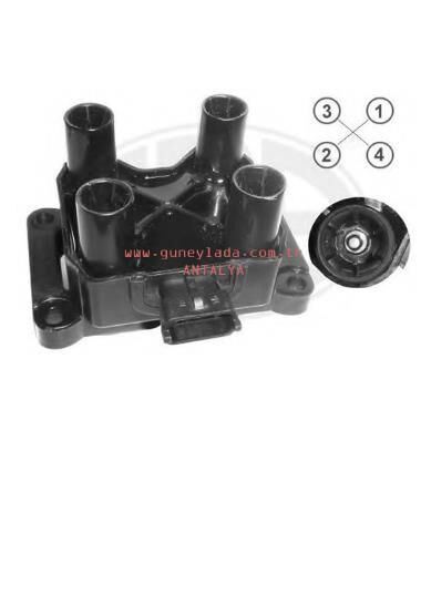 1600cc ELEK-ATESLEME BOBİNİ 8V TESLA 49 E3 51 52 Lada Niva Vega Kalina