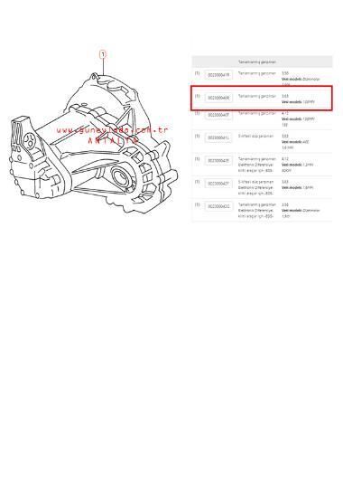 ŞANZIMAN KOMPLE   [Skoda Favorit,Forman,Felicia,Pickup]