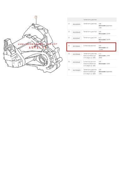 ŞANZIMAN KOMPLE  [Skoda Felicia,AEE 1.6MPİ]  12