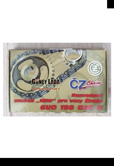 EKSANTRİK ZİNCİR ve DİŞLİ SETİ YM-30mm -CZ Chains- [Skoda Felicia,Pickup]