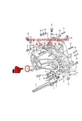 ŞANZIMAN DiFRANSİYEL KUTUSU EM  002301103N [Skoda Favorit,Forman,Felicia] 12