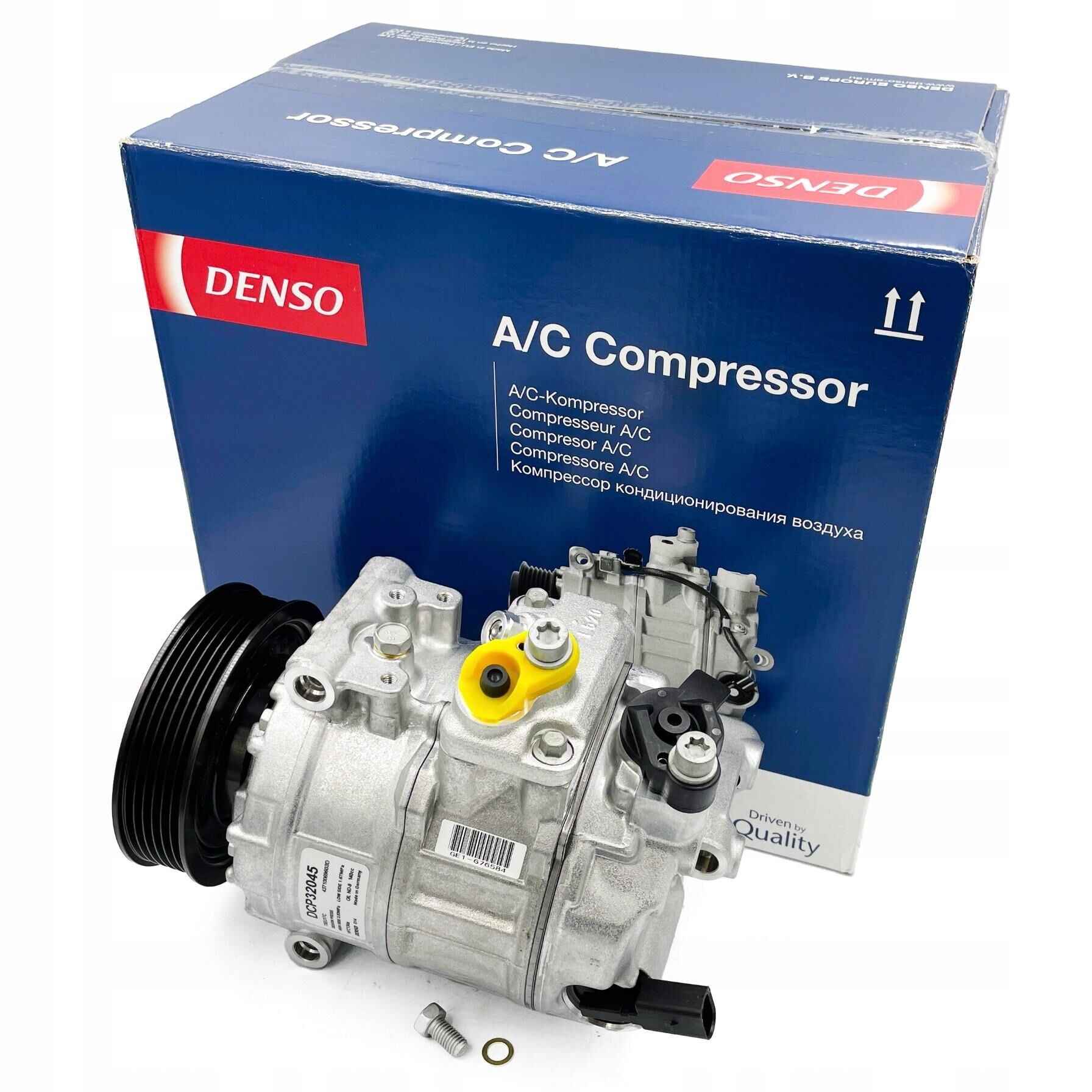 Klima Kompresörü [Skoda Octavia, Rapid, Superb, Yeti, Volkswagen Caddy, Golf] Denso - DCP32045