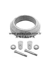 EKSOZ BOĞAZ CİVATASI YAYLI SET   [Skoda Favorit,Forman,Felicia,Pickup]