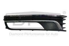 Volkswagen Passat - Sis Far Izgarası Sol (Çift Krom Comfortline) 10-14 - 3AA854661A