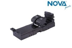 Volkswagen Golf - CAM AÇMA ANAHTARI ÖN (2 Li Kırmızı Işık 9 Fişli) - [Volkswagen Passat; Seat Toledo, Leon] - 1J3959857B