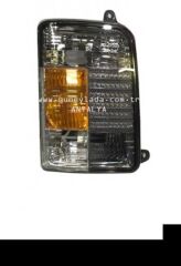 YM. ELEK-STOP LAMBASI KOMPLE SAĞ-SOL BEYAZ TUNİNG 49 Lada Niva