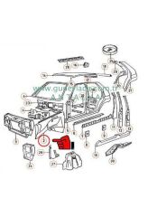 ÇAMURLUK İÇ ÖN,Podye  R-Sağ [Skoda Favorit,Forman,Pickup] 11