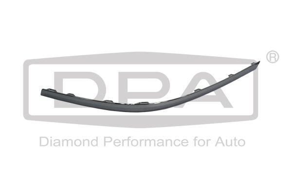 Volkswagen Passat - Tampon Çıtası Arka Sol (Krom) 10-15 - 3AE807459
