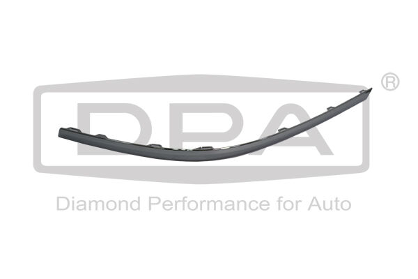 Volkswagen Passat - Tampon Çıtası Arka Sol (Krom) 10-15 - 3AE807459