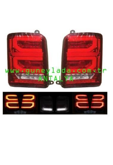 YM. ELEK-STOP LAMBASI KOMPLE SAĞ-SOL C LED TUNİNG 49 Lada Niva