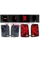 YM. ELEK-STOP LAMBASI KOMPLE R-L KIRMIZI V LED TUNİNG 49 Lada Niva