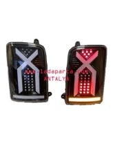 YM. ELEK-STOP LAMBASI KOMPLE R-L X LED TUNİNG 49 Lada Niva