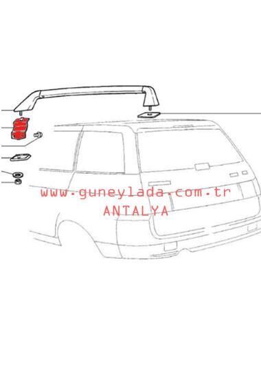 STW DÖŞEME-TAVAN ÜST BAGAJ PORT LASTİĞİ ÖN 51