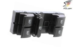 Volkswagen Passat - Cam Açma Anahtarı (4 Lü) - [Volkswagen Polo, Tiguan; Seat Ibiza, Toledo, Leon] - 1K4959857B